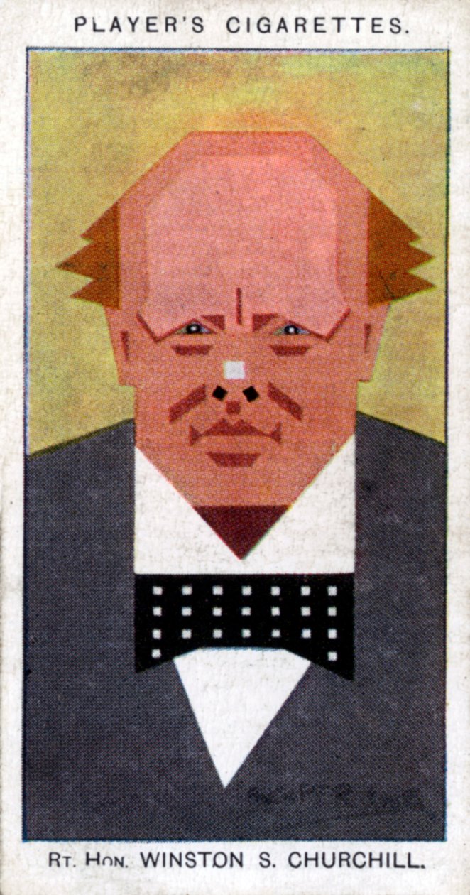 Winston Churchill, britský premiér, 1926 od Alick P. F. Ritchie