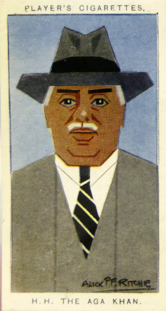 Aga Khan III od Alick Penrose Forbes Ritchie