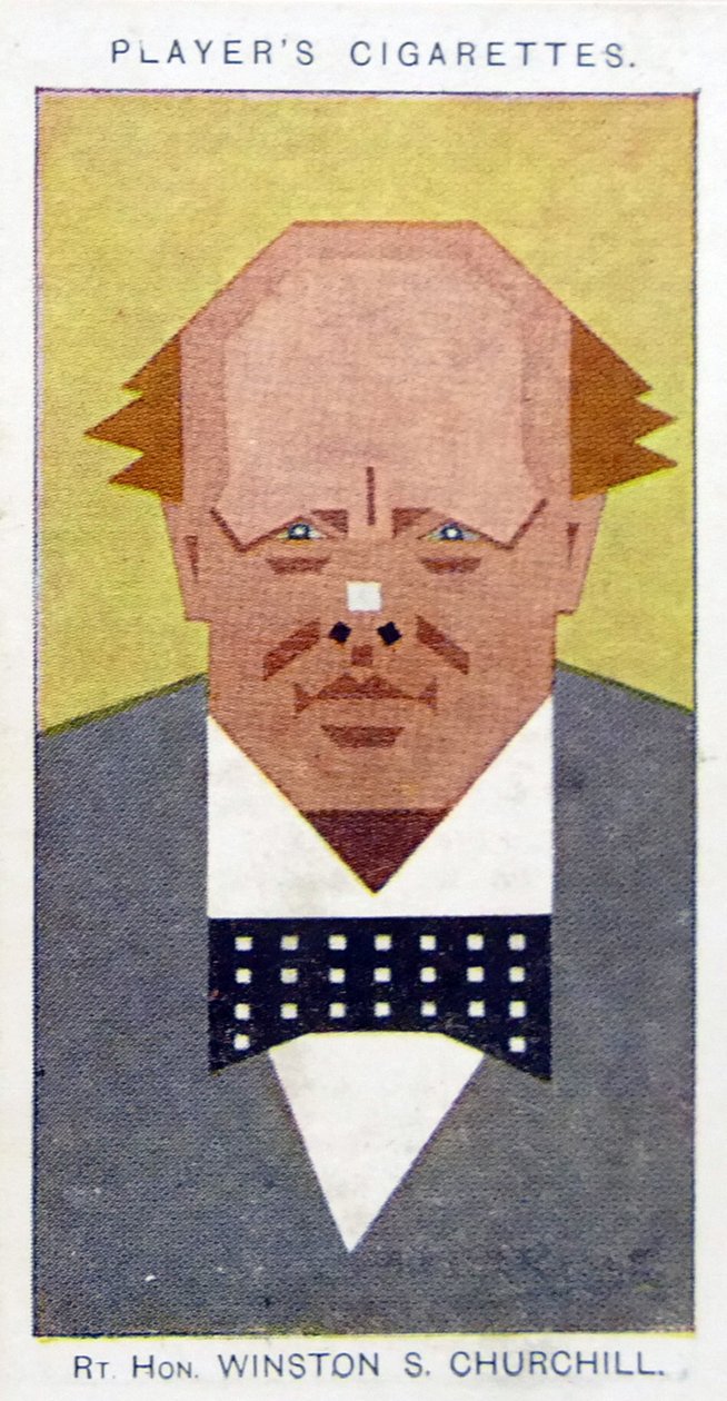 Winston Churchill od Alick Penrose Forbes Ritchie