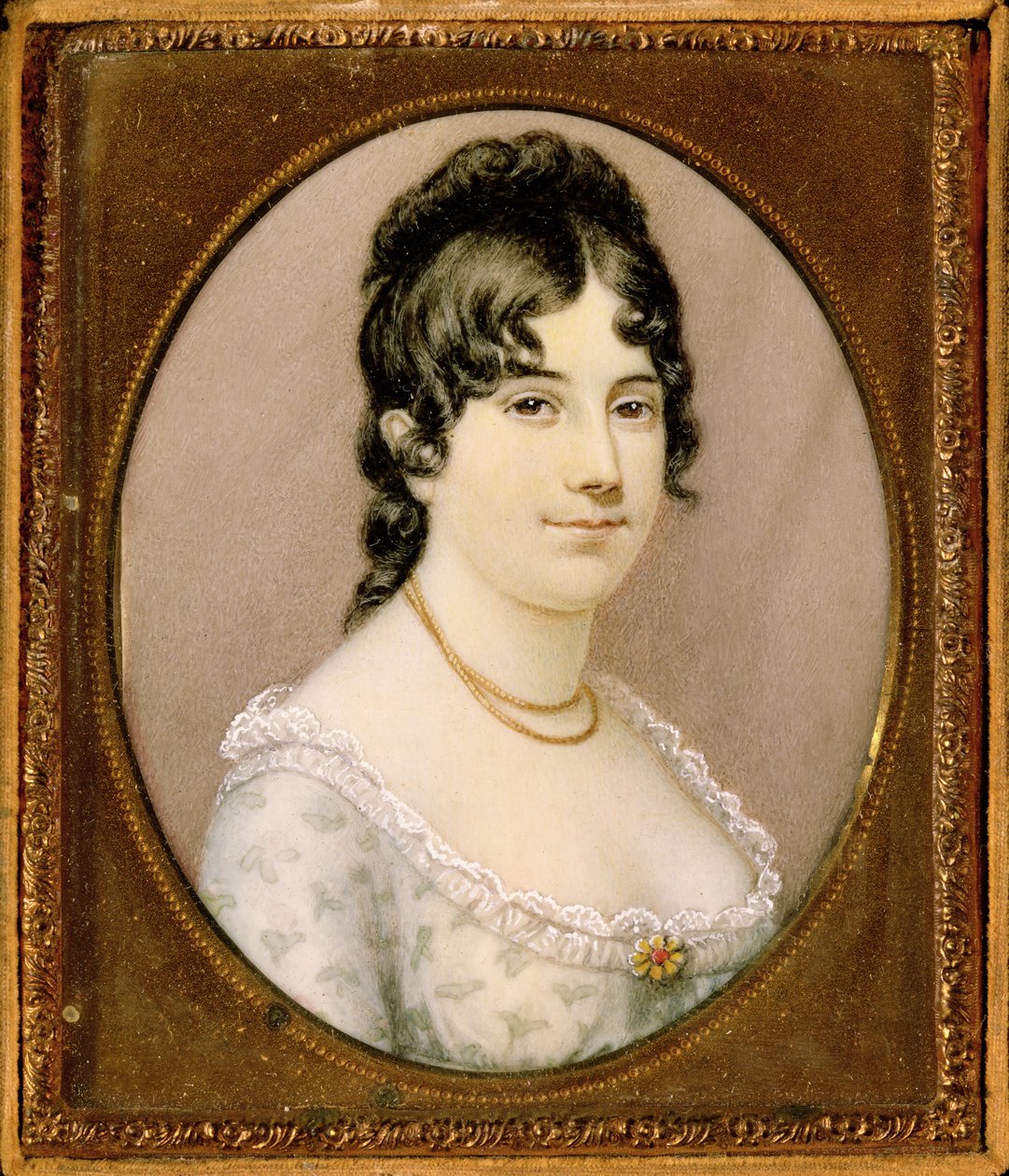 Paní James Madison (Wc na slonovině) od Aline Alaux