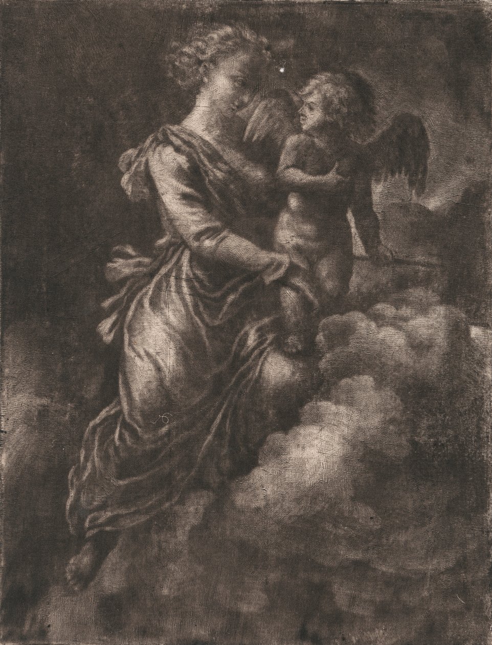 Venuše a Amor od Allaert van Everdingen