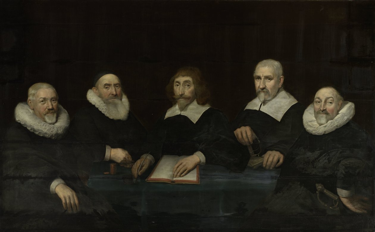 Regenti domu nápravy v Middelburgu, 1643 od Allaert van Loeninga