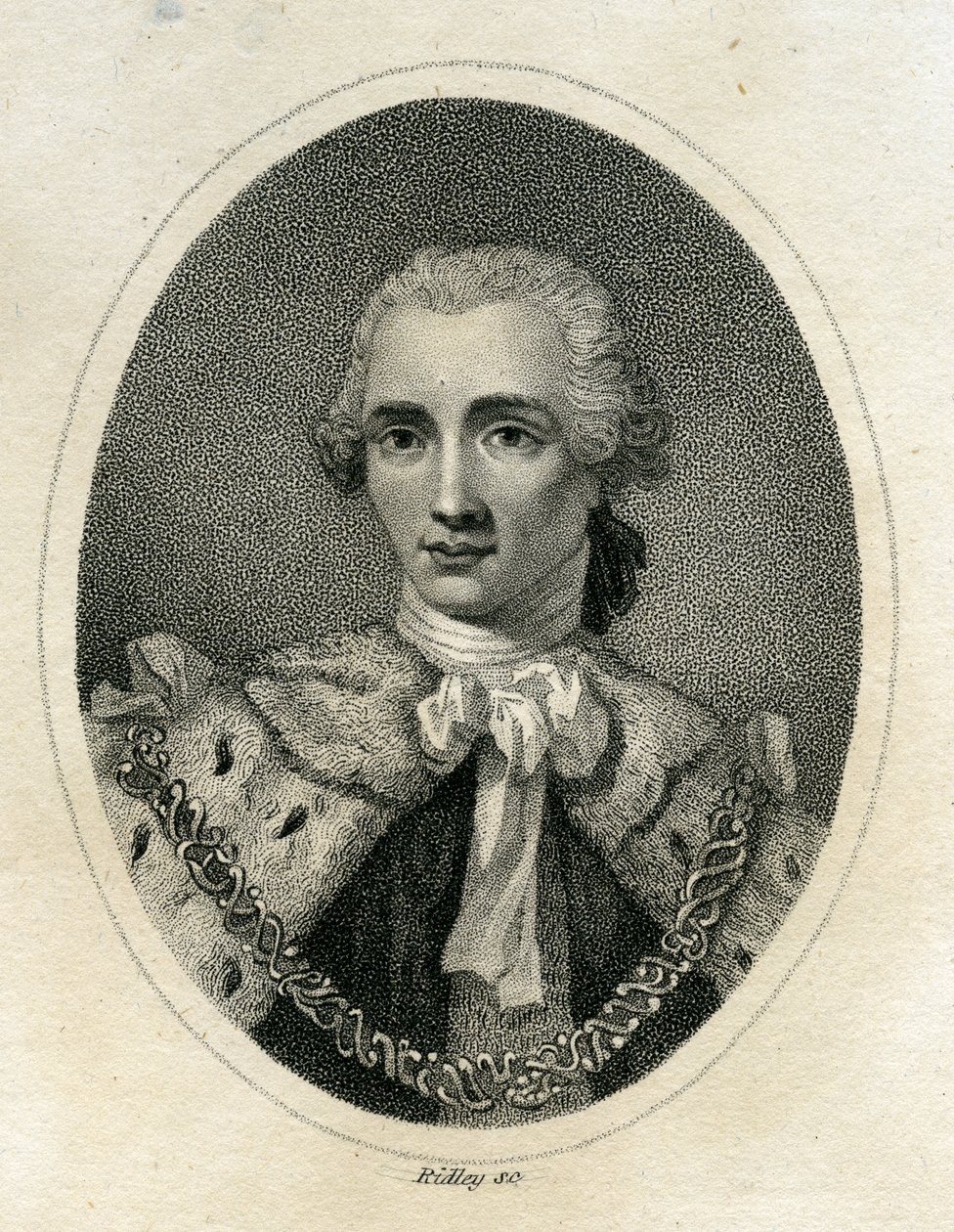 John Stuart, 3. hrabě z Bute, vyrytý William Ridley (1764-1838), 1895 od Allan Ramsay