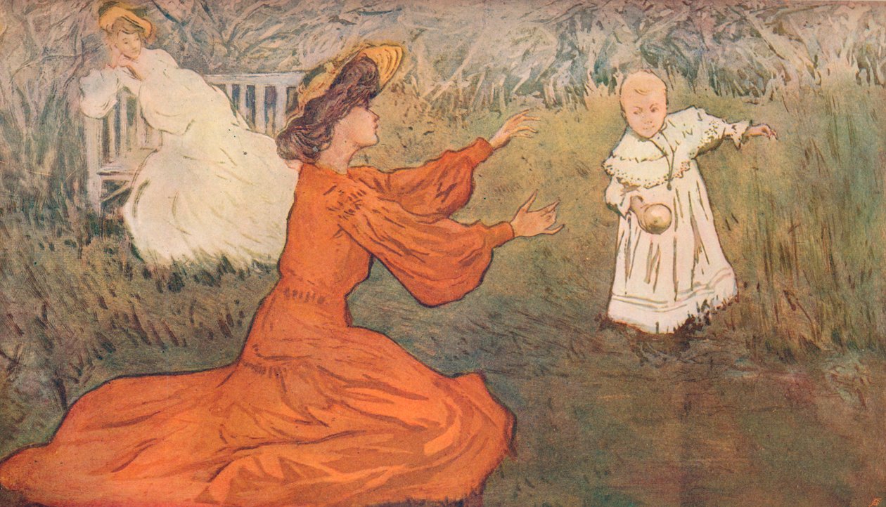 První kroky, c1875-1906, 1906 od Allan Osterlind