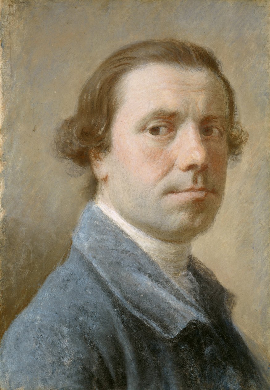 Allan Ramsay, 1713 - 1784. Umělec (autoportrét) od Allan Ramsay