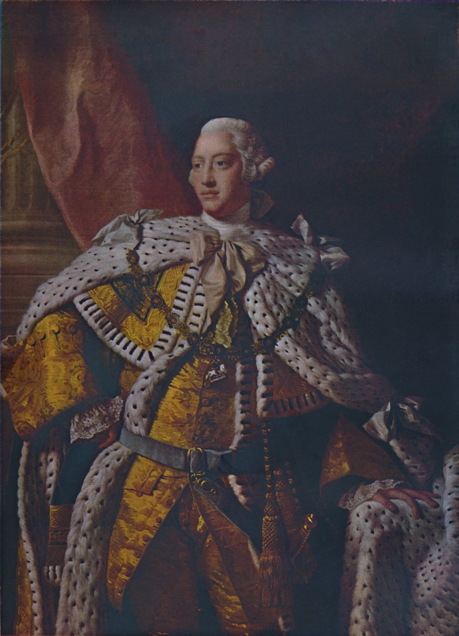Král Jiří III., c1761-1762 od Allan Ramsay