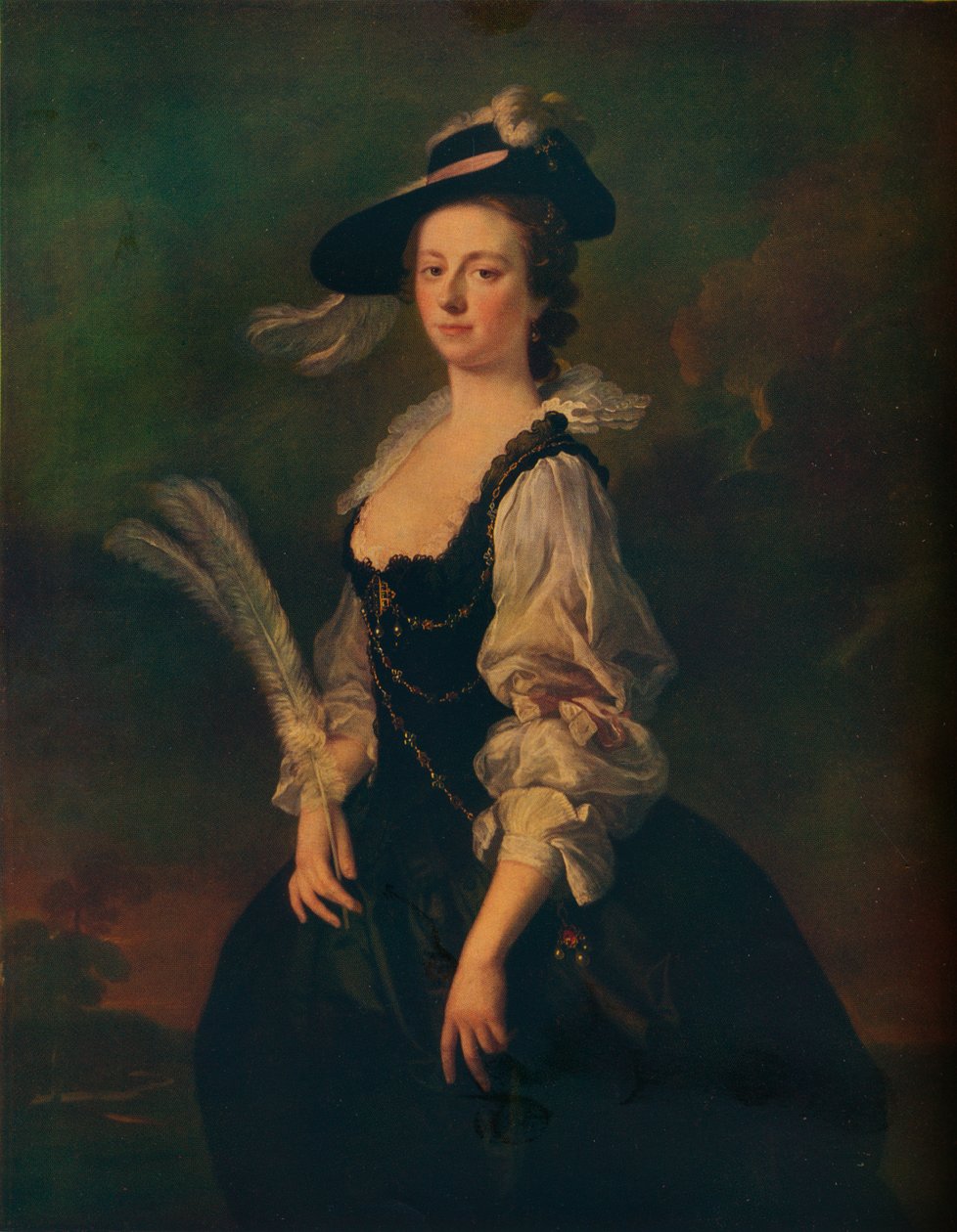 Portrét Jane Hale, paní Madan, 1746 od Allan Ramsay