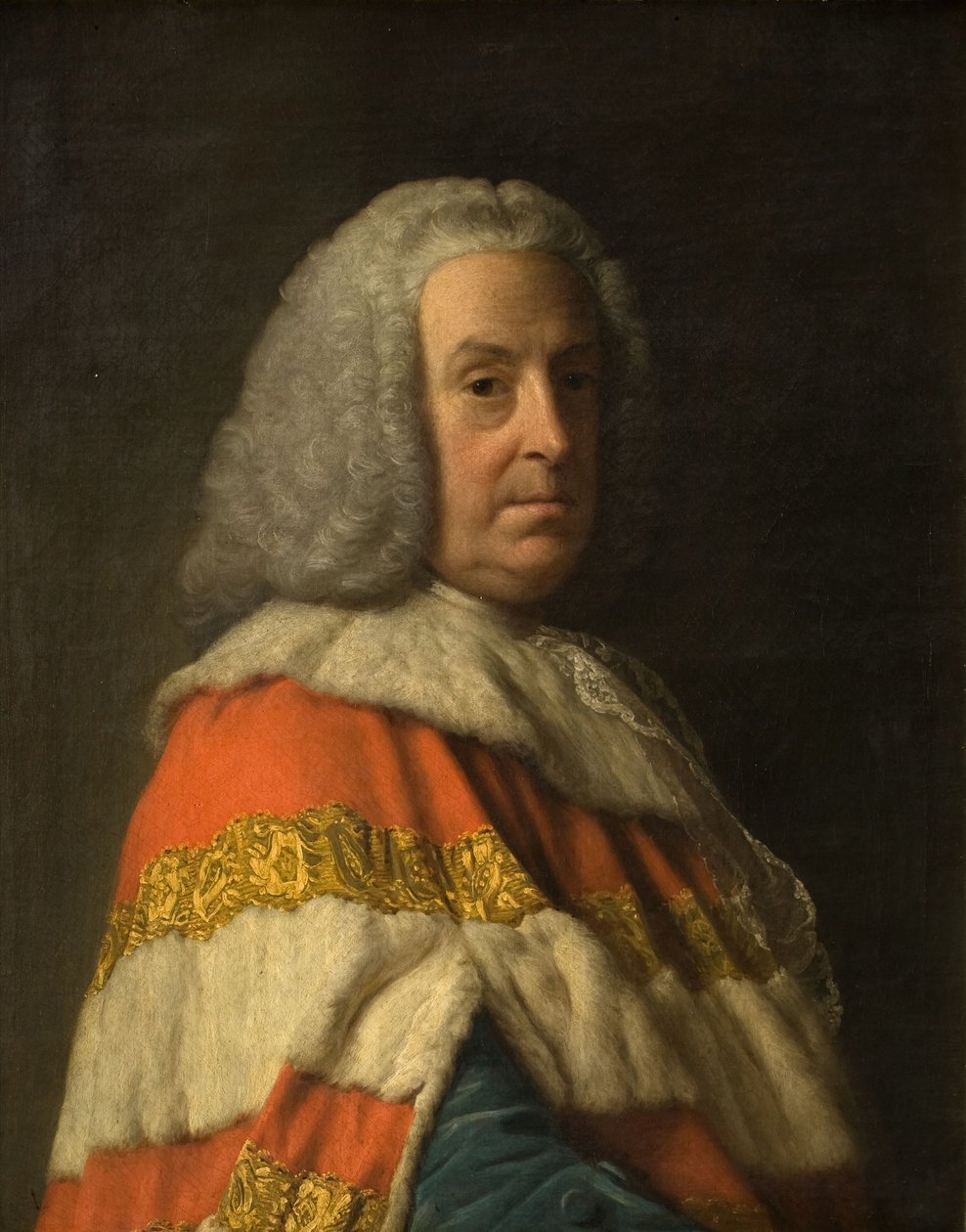 Portrét sira Williama Pulteneyho, hraběte z Bathu, 1750-64. od Allan Ramsay