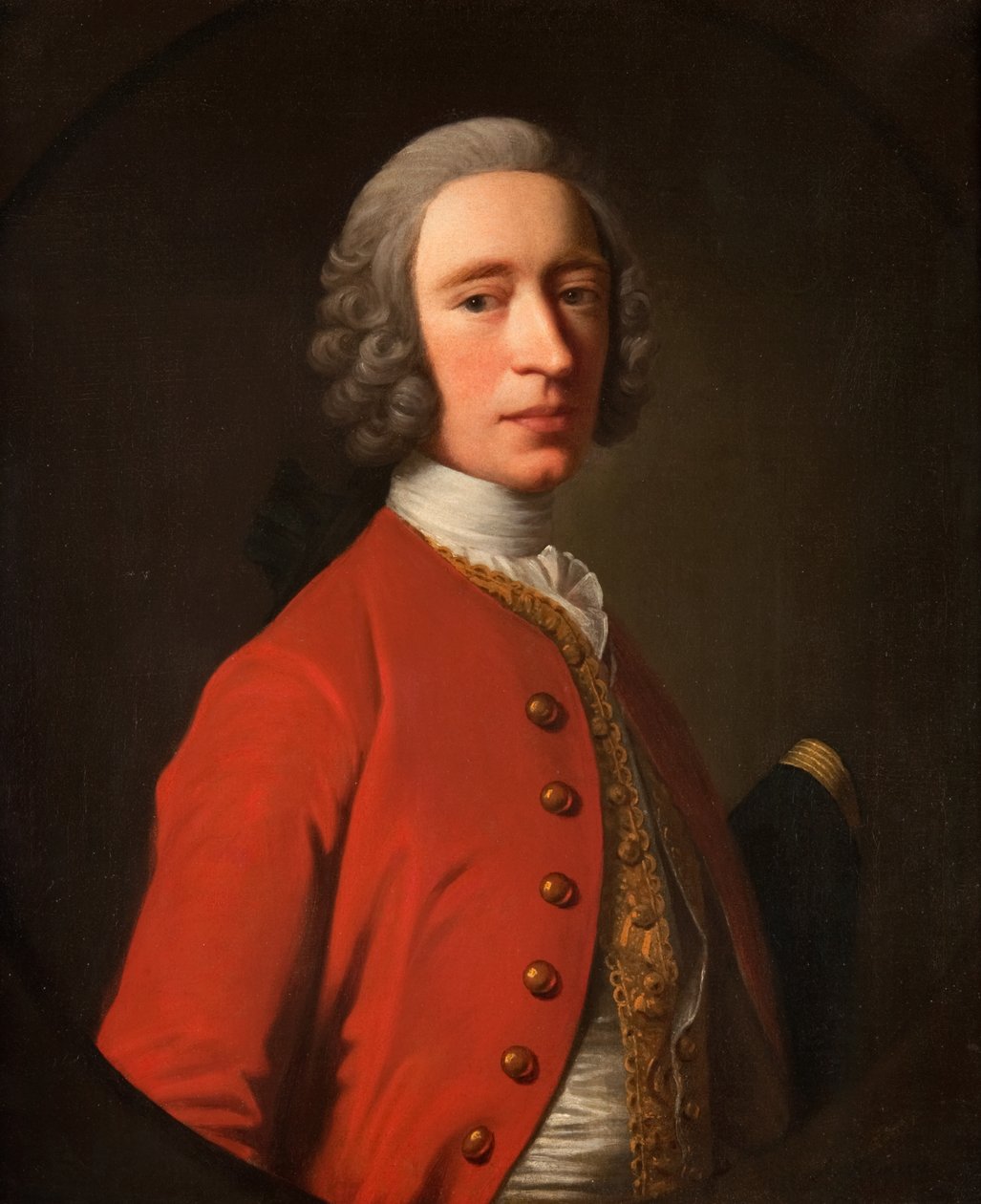 Portrét muže od Allan Ramsay