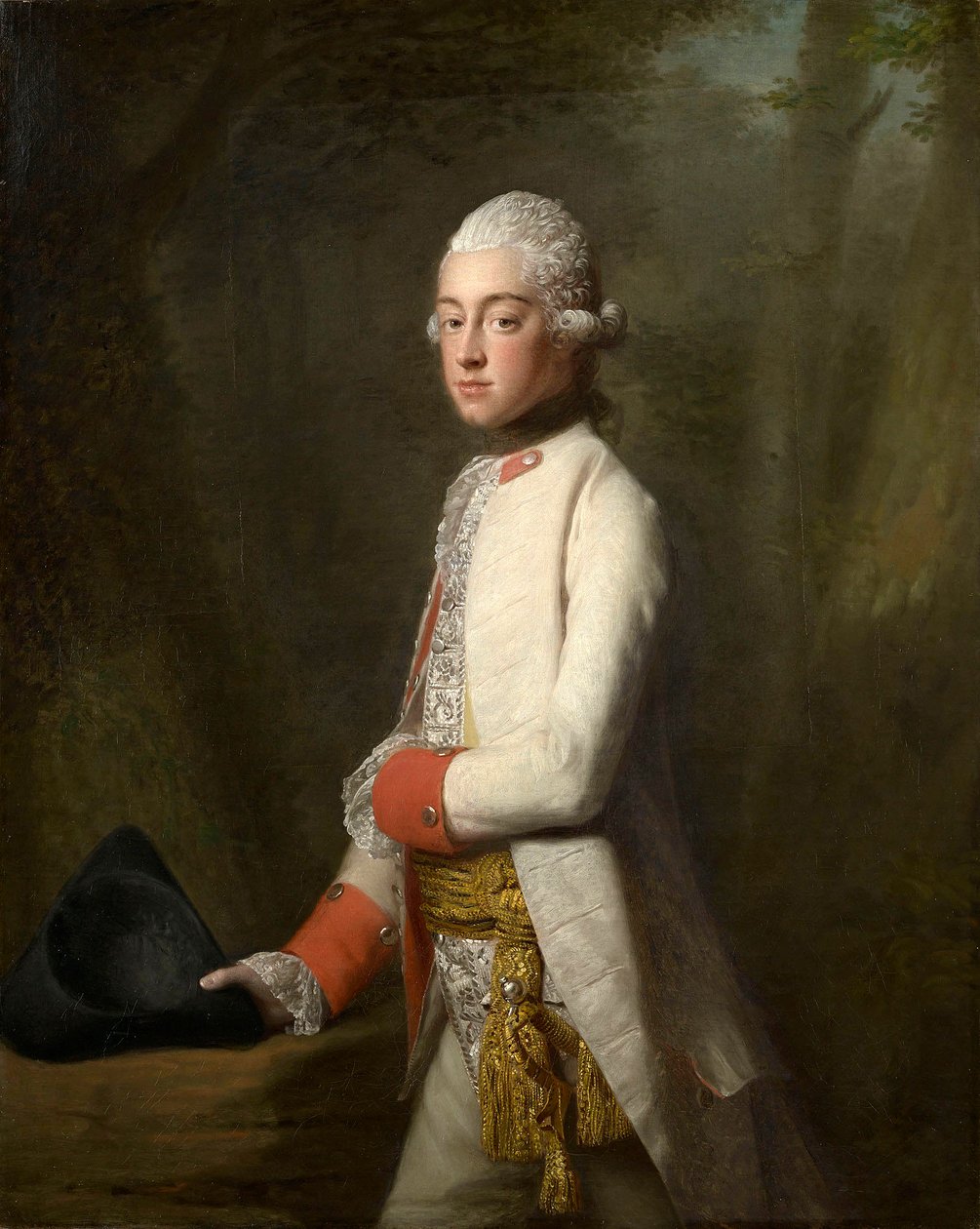 Meklenbursko-střelický princ Jiří August (1748-85) od Allan Ramsay