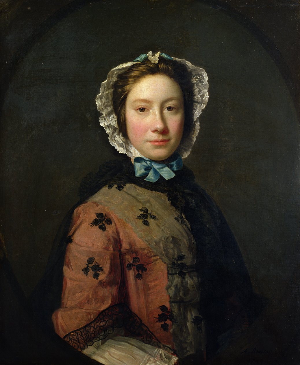 Rosamond Sargentová, rozená Chambersová, 1749 od Allan Ramsay