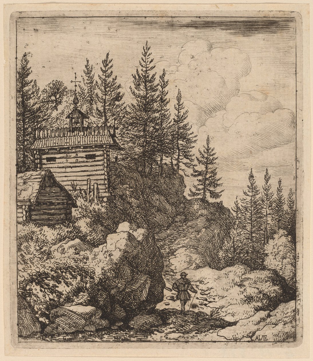 Kaple od Allart van Everdingen