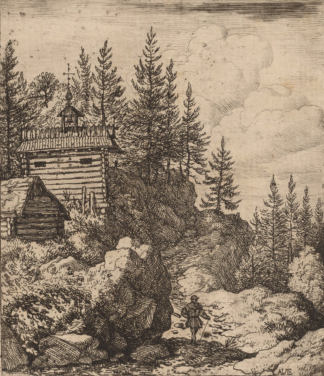 Kaple, pravděpodobně c. 16451656. od Allart van Everdingen