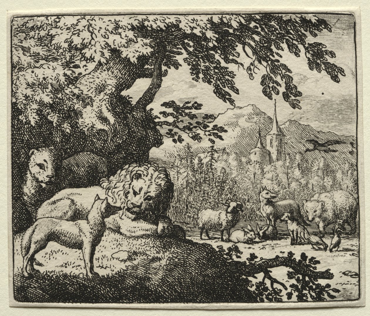 Reynard the Fox: Reynard pokračuje ve svém příběhu. od Allart van Everdingen