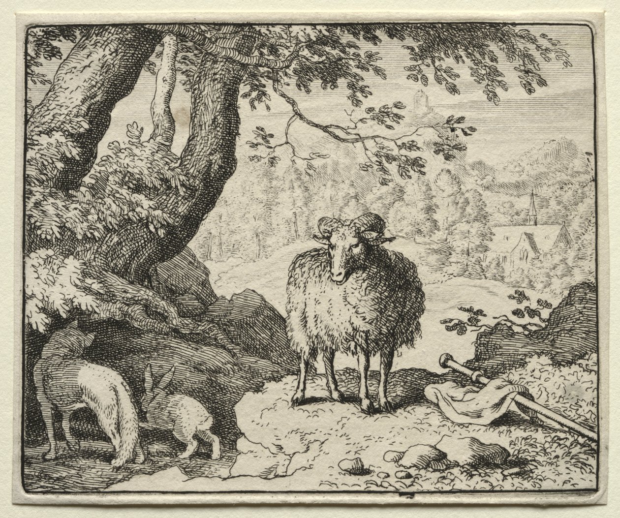 Reynard the Fox: Reynard se vrací domů od Allart van Everdingen