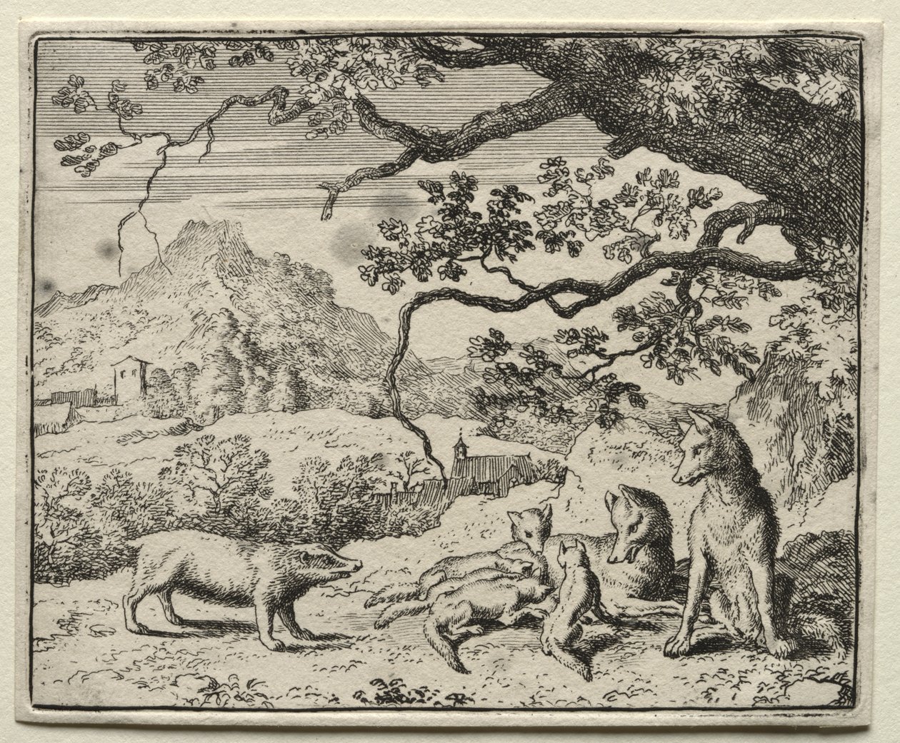 Reynard the Fox: The Badger volá Reynarda k soudu od Allart van Everdingen