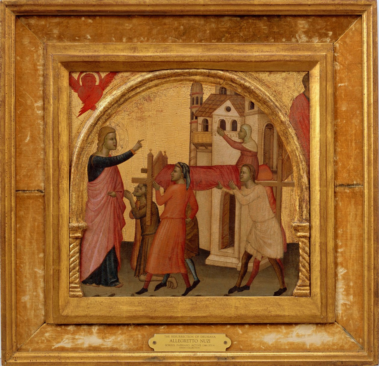Vzkříšení Drusiany, ca. 1370 od Allegretto Nuzi