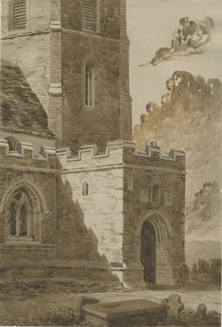 Lichfield - North Portch of St. Michael
