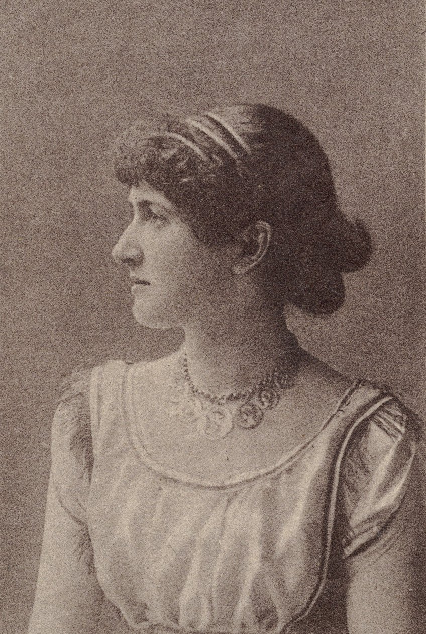 Kitty Welch, ze série herečky N67 propagující cigarety Virginia Brights pro..., ca. 1888. od Allen and Ginter