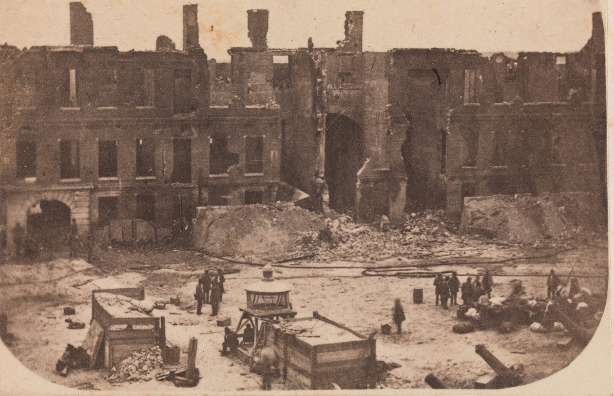 Evakuace Fort Sumter, duben 1861, duben 1861. od Alma A. Pelot.