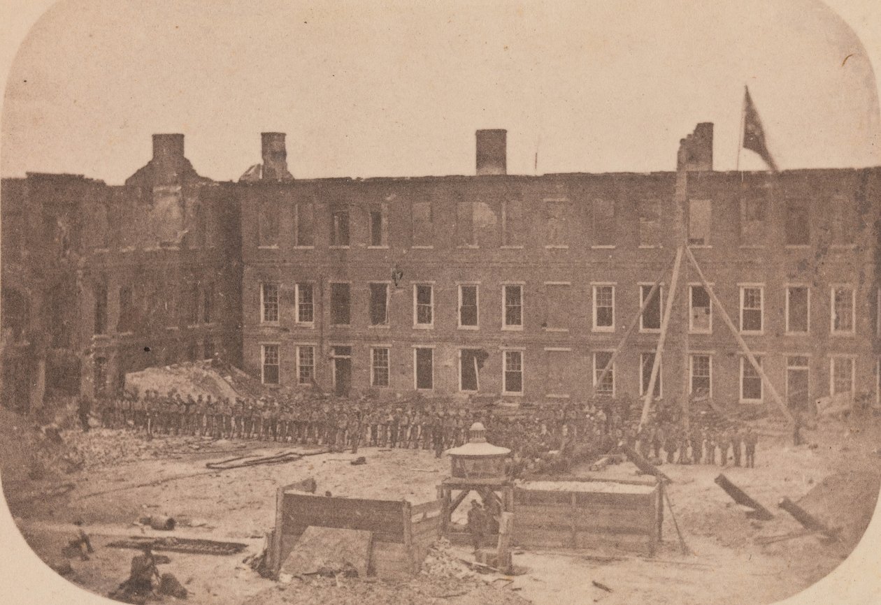 Evakuace Fort Sumter, duben 1861, duben 1861. od Alma A. Pelot.