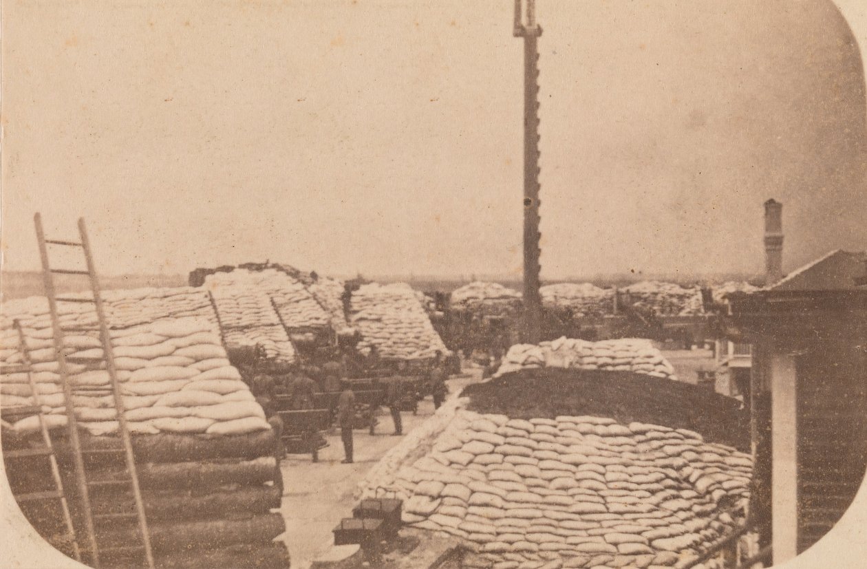 Evakuace Fort Sumter, duben 1861, duben 1861. od Alma A. Pelot.