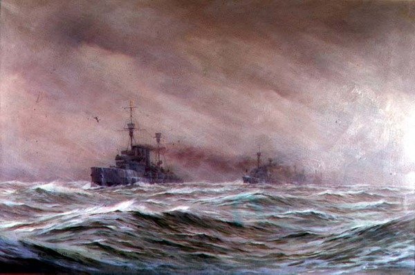 Druhá křižníková eskadra, Severní moře 1914-16 od Alma Claude Burlton Cull