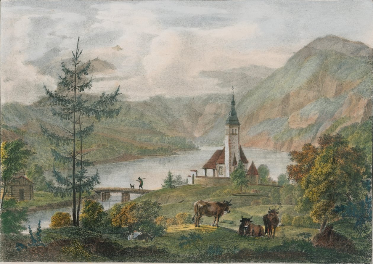 Bohinj od Alois von Saar