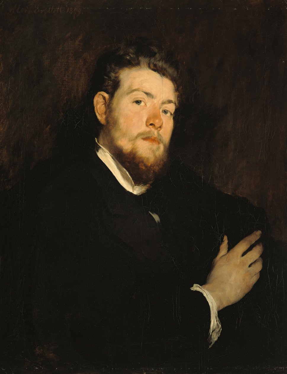 Malíř Carl von Marr od Alois Erdtelt