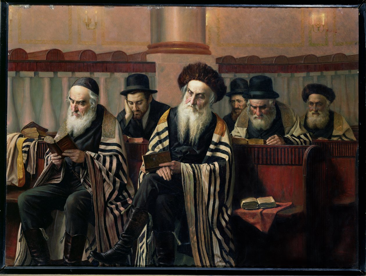 Čtení Písma (panel) od Alois Heinrich Priechenfried