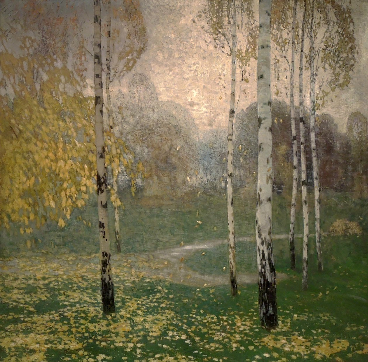 Březové stromy od Alois Kalvoda