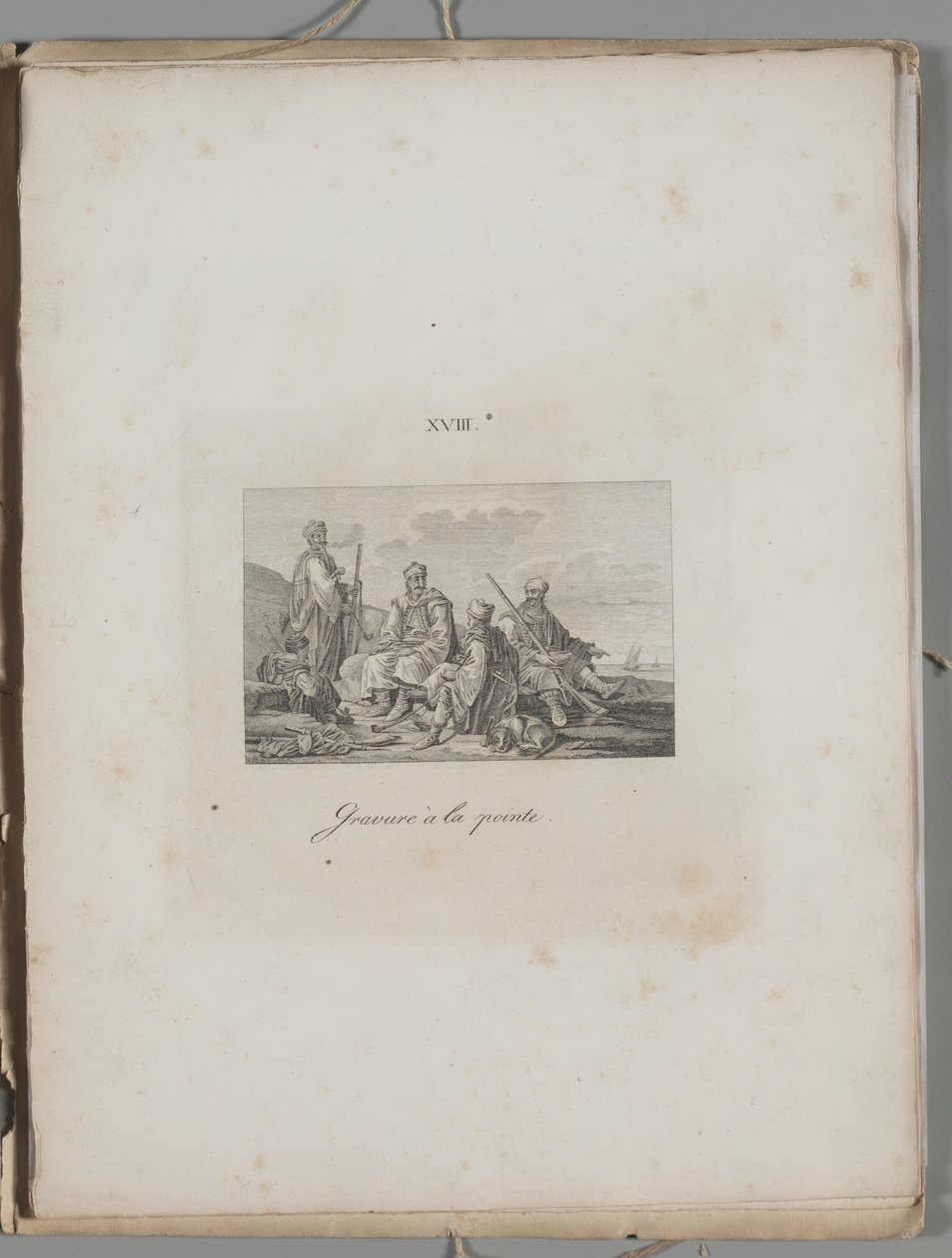 Umění litografie: albánština, deska XVIII od Alois Senefelder