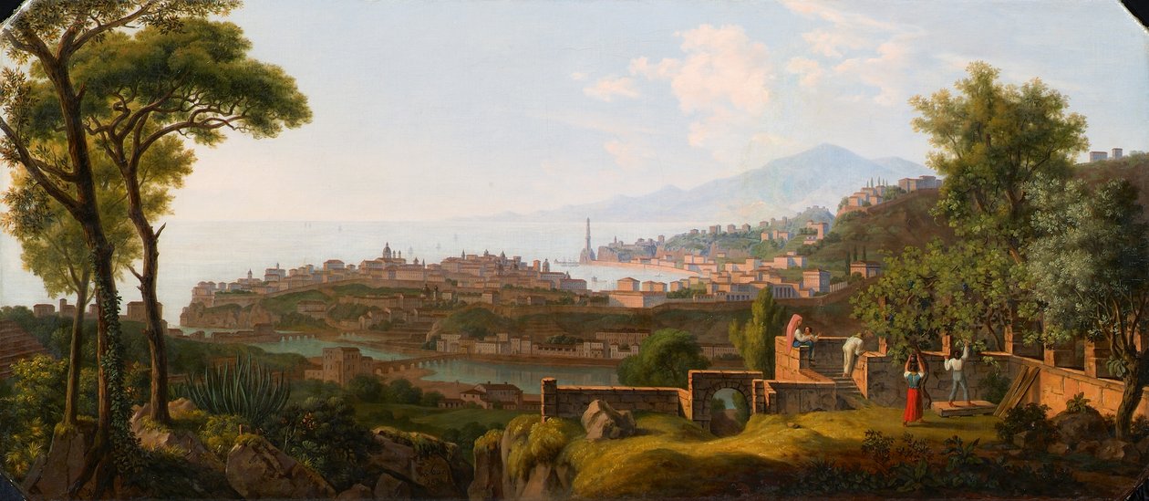 Jižní přístavní město od Alois von Saar
