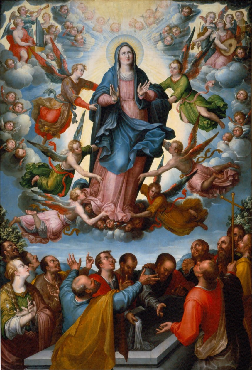 Nanebevzetí Panny Marie od Alonso López de Herrera