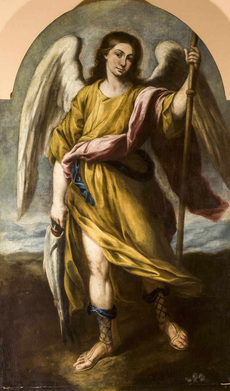 Archanděl Svatý Rafael od Alonso Miguel de Tovar