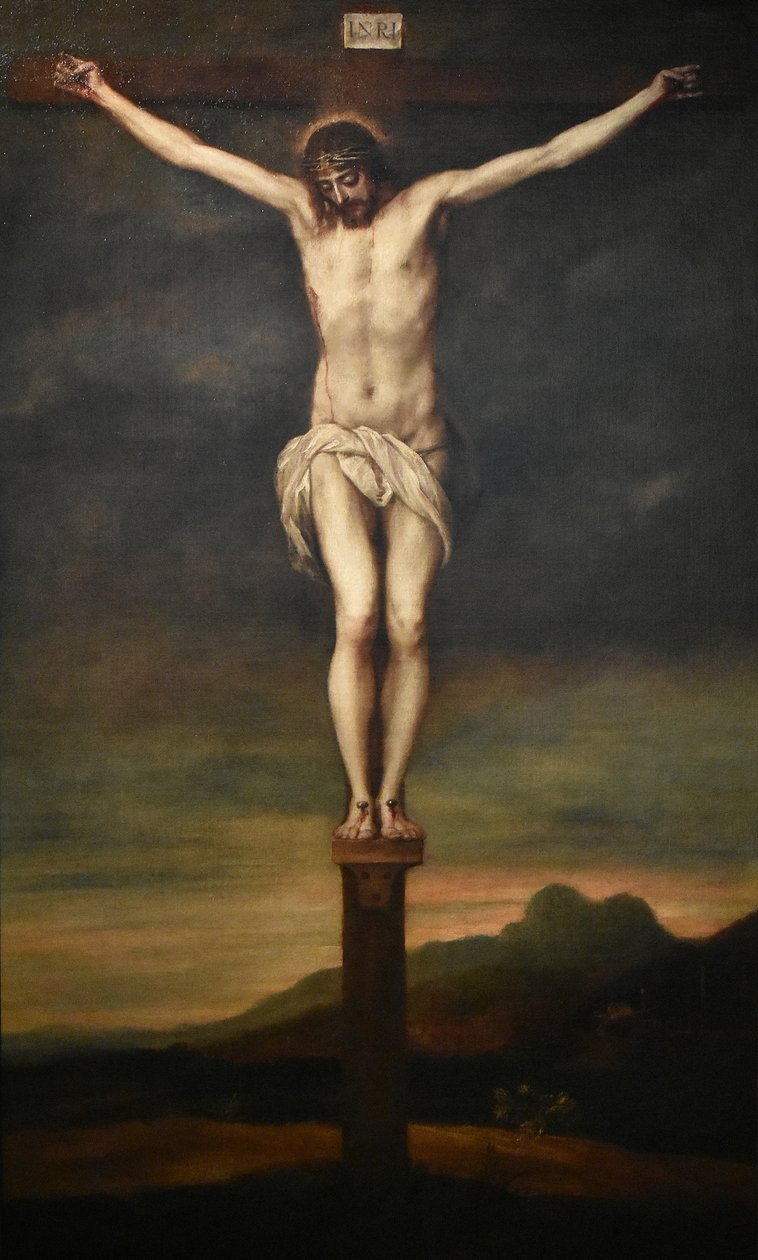 Alonso Cano (1601-1667) Kristus na kříži Nemocnice svatého Jana (Bruggy) 16-08-2019 od Alonso Cano