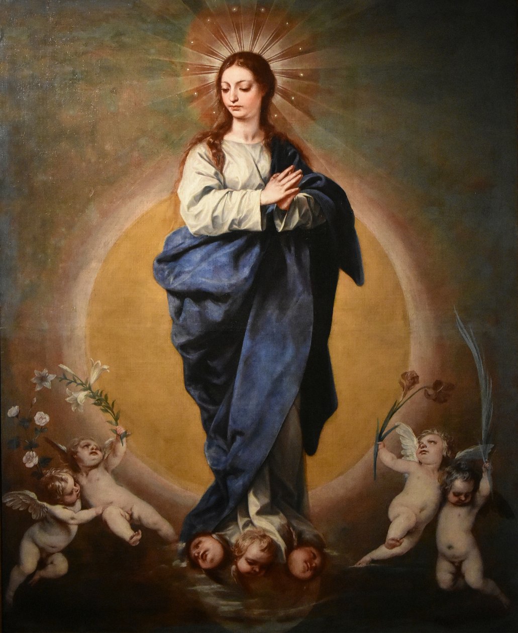 Alonso Cano (1601-1667) Maria Immaculate Conception St John