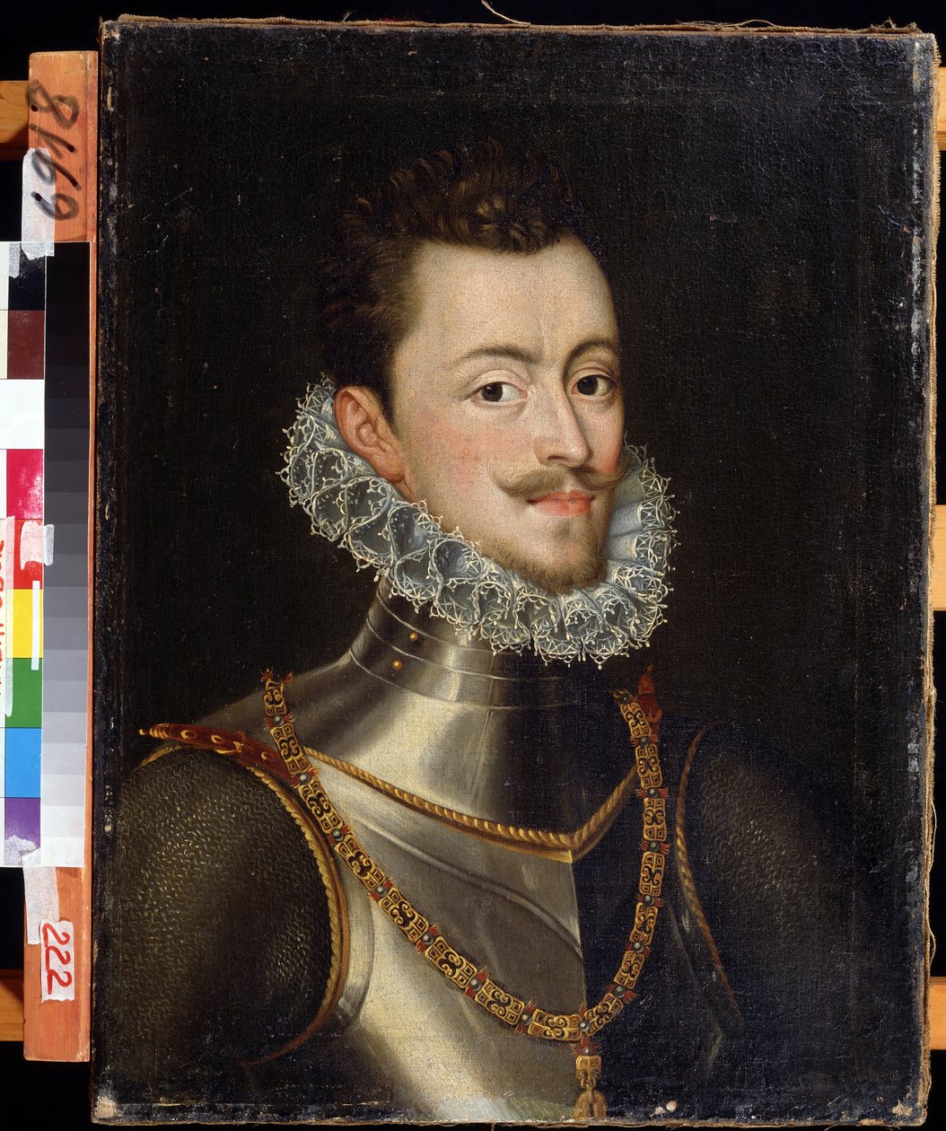 Portrét guvernéra Nizozemska Dona Juana Rakouského (1547-1578) (portrét guvernéra Habsburského Nizozemska Dona Jana Rakouského). Obraz Alonsa Sancheze Coella (1531-1588). Olej na plátně, 62 x 47 cm. Španělské umění, manýrismus. Dálný východ od Alonso Sánchez Coello