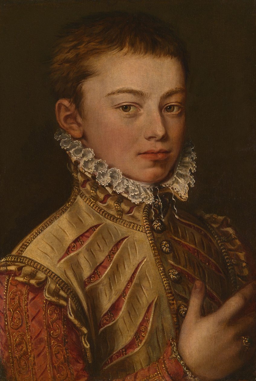Portrét Dona Juana Rakouska od Alonso Sánchez Coello