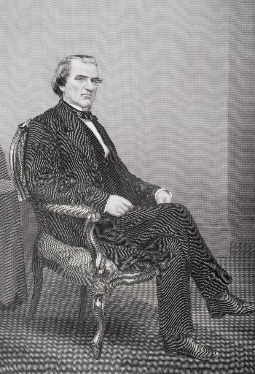Andrew Johnson (1808–1875) od Alonzo Chappel