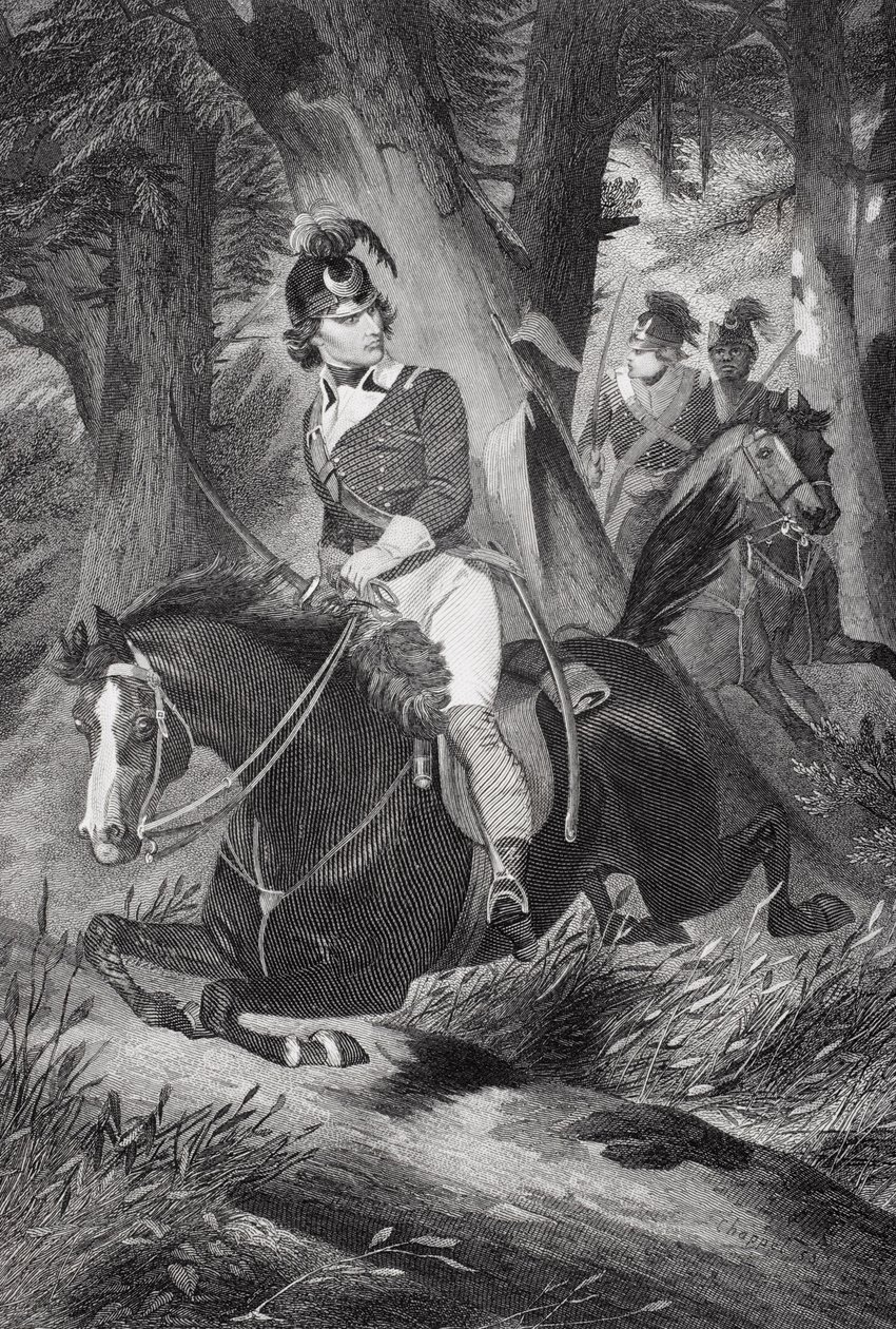 Francis Marion (1732–1795) od Alonzo Chappel