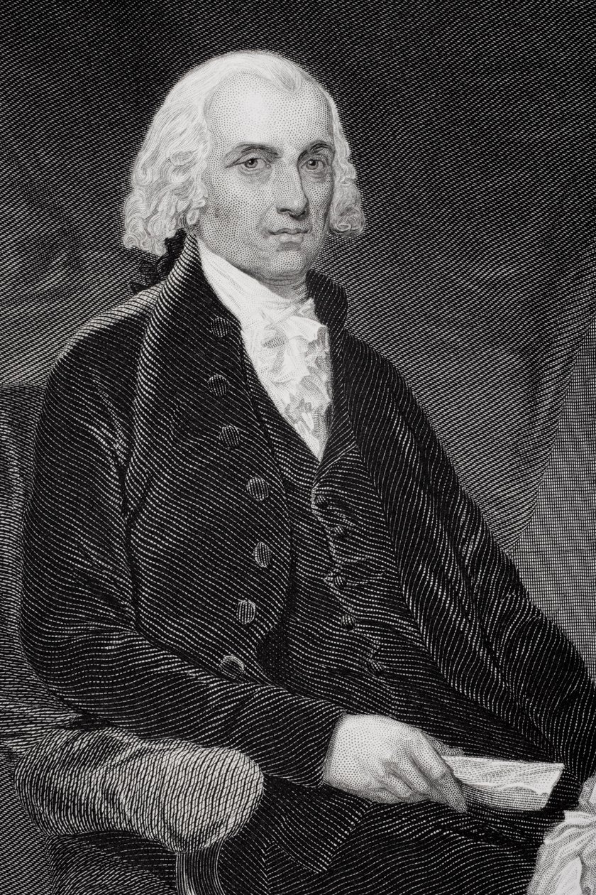 James Madison (1751-1836) (detail 254781) od Alonzo Chappel