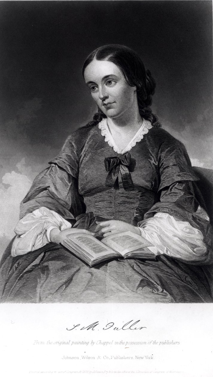 Margaret Fuller (1810-50) hospoda. Johnson, Wilson und Co., 1872 od Alonzo Chappel