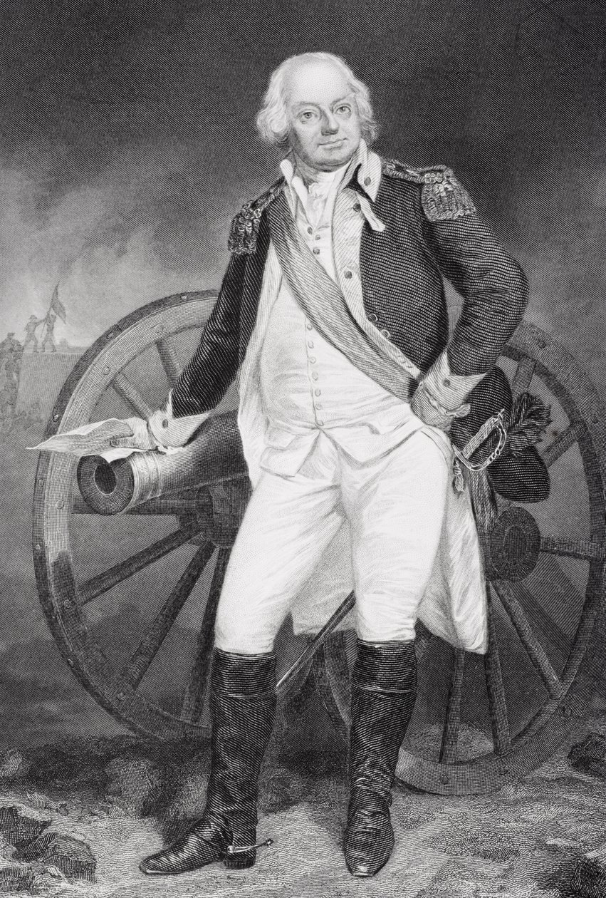 Portrét Benjamina Lincolna (1733-1810) od Alonzo Chappel
