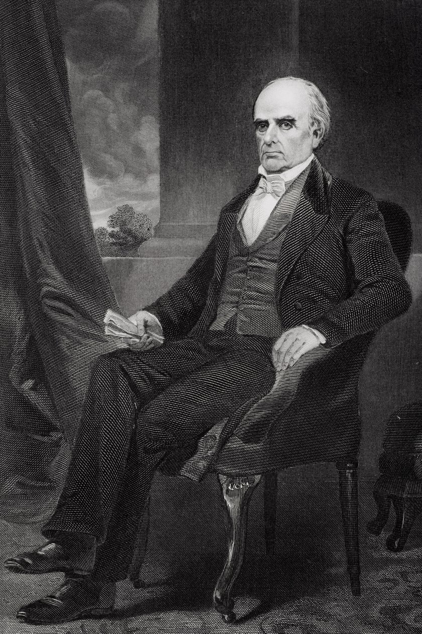 Portrét Daniela Webstera (1792-1852) od Alonzo Chappel