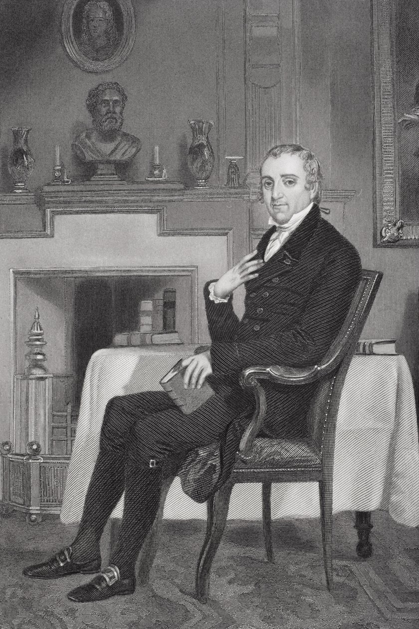 Portrét Fisher Ames (1758-1808) od Alonzo Chappel
