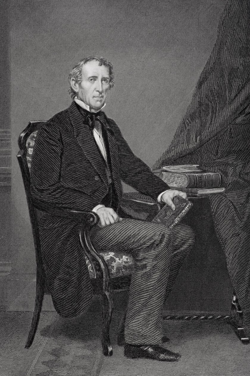 Portrét Johna Tylera (1790-1862) (podrobnosti viz 254658) od Alonzo Chappel