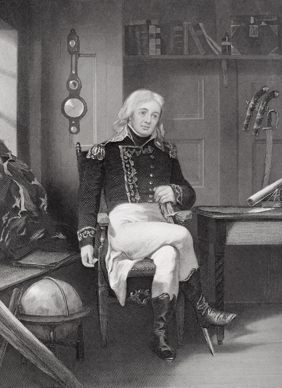 Portrét Joshuy Barney (1759-1818) od Alonzo Chappel