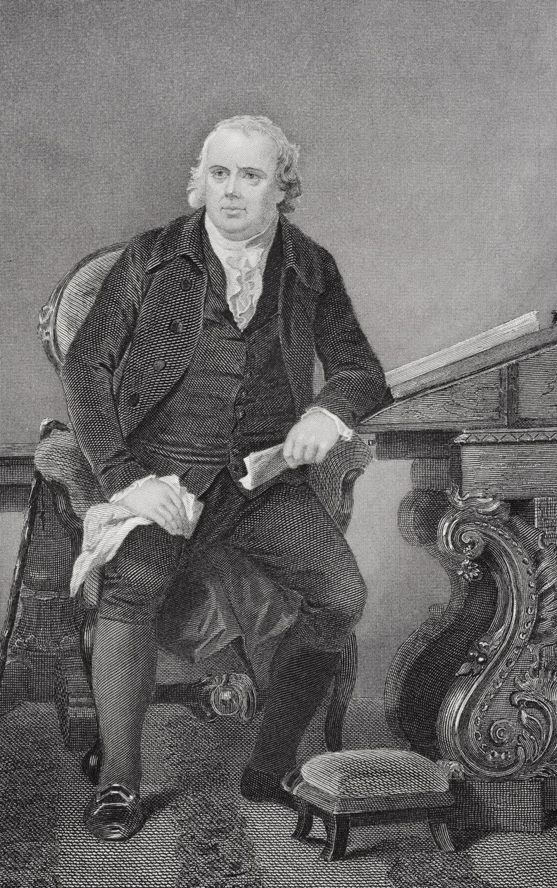 Portrét Roberta Morrise (1734-1806) od Alonzo Chappel