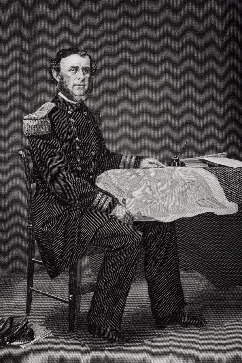 Portrét Samuela Francise Du Pont (1803-1865) od Alonzo Chappel